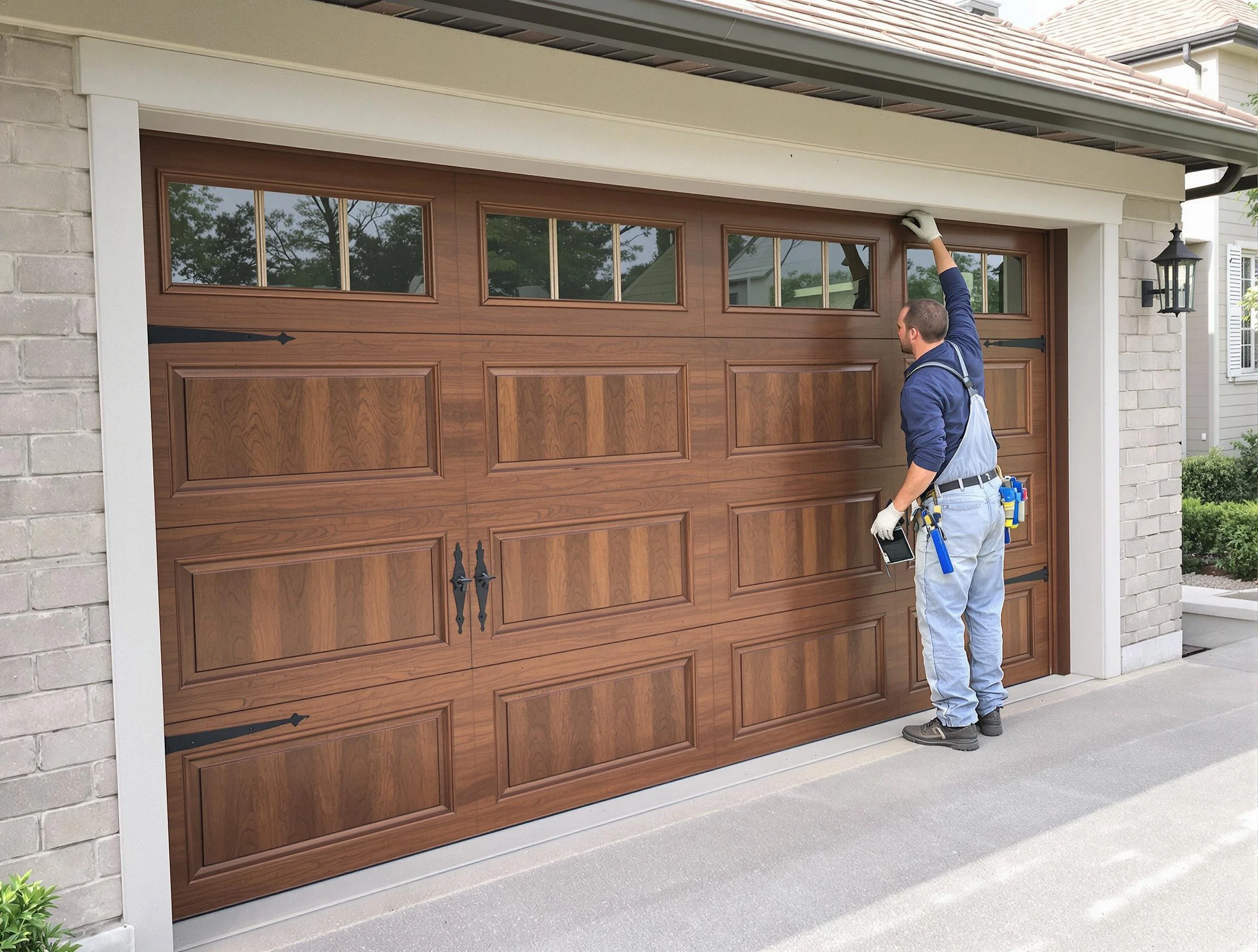 Custom garage door showcase by Superior Garage Door Repair in Superior