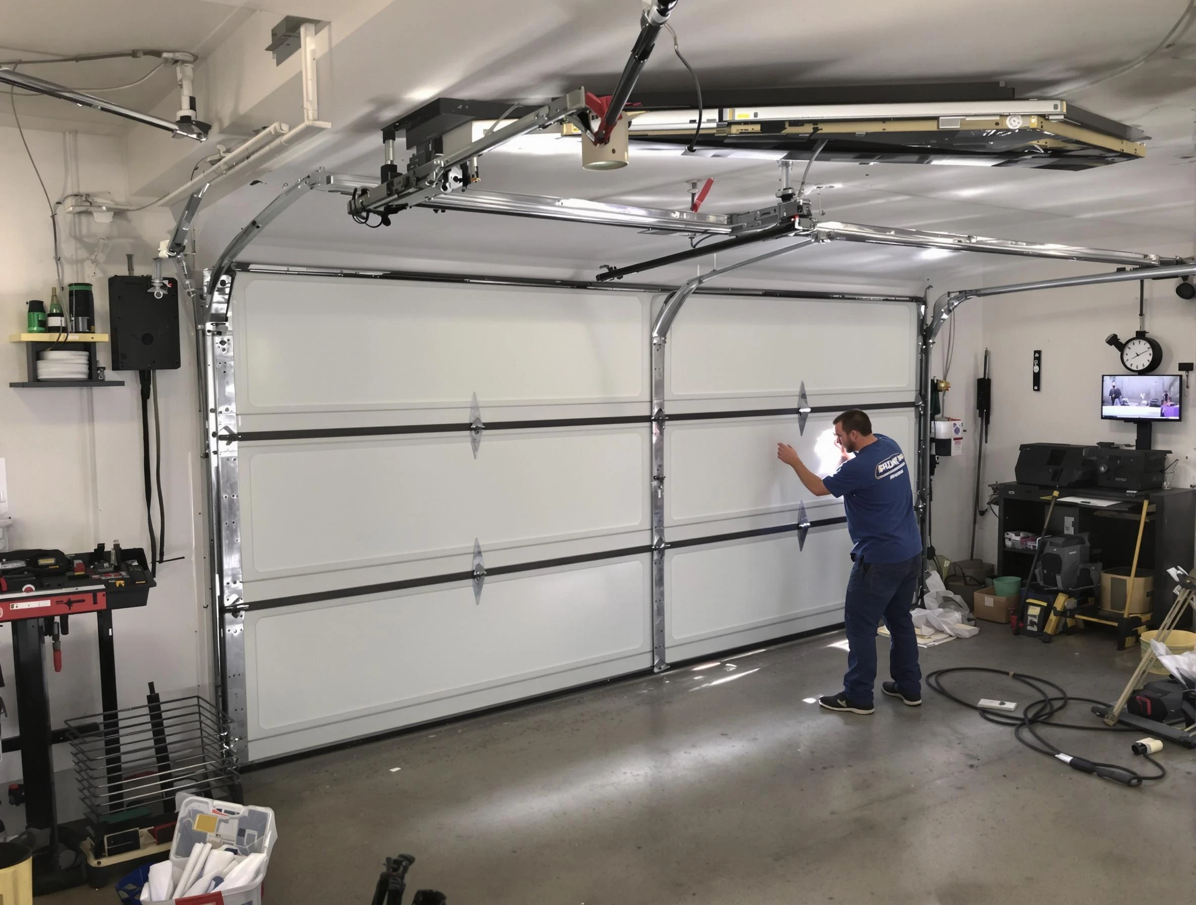 Professional garage door repair service by Superior Garage Door Repair in Superior