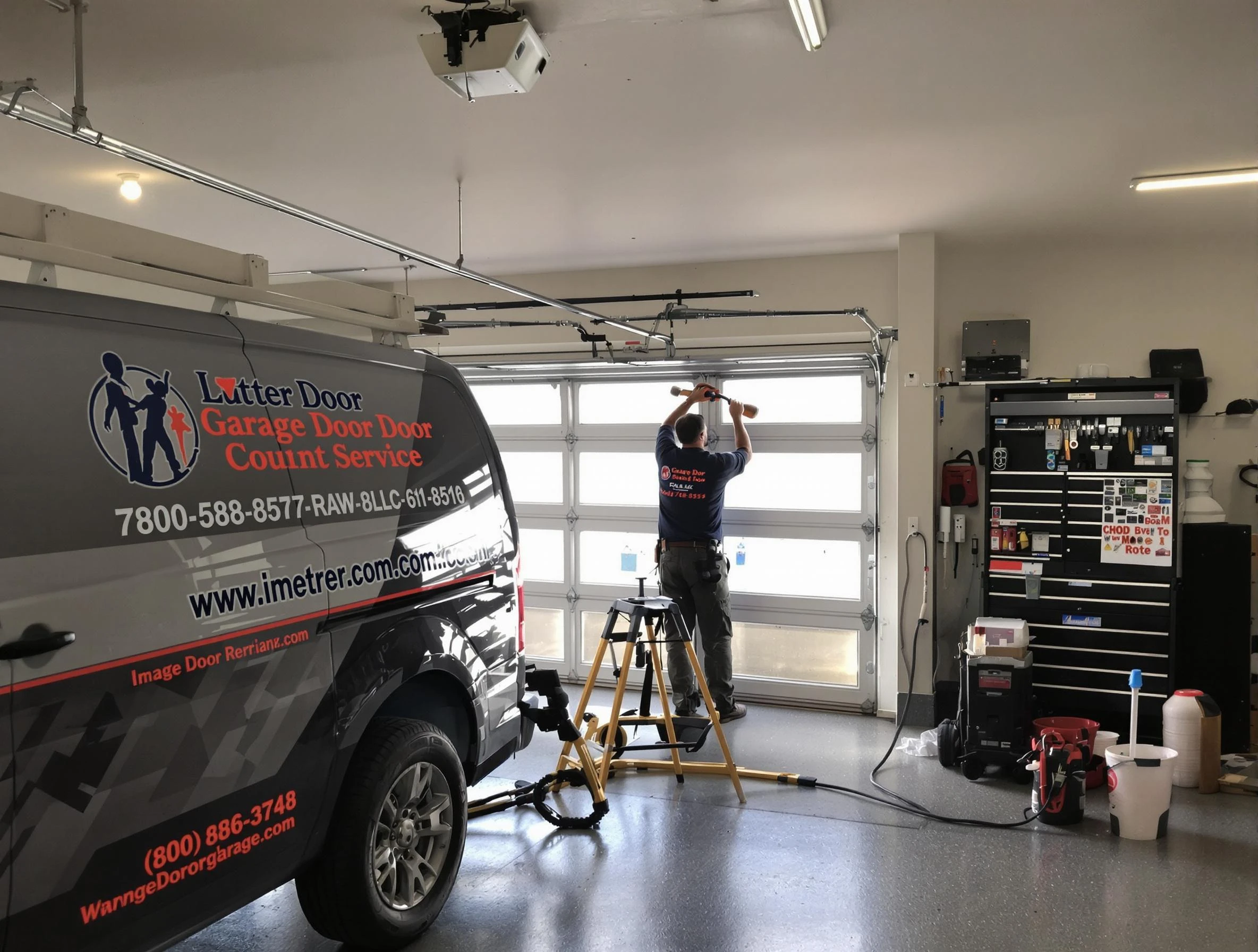 Superior Garage Door Repair rapid response team performing same-day repair in Superior