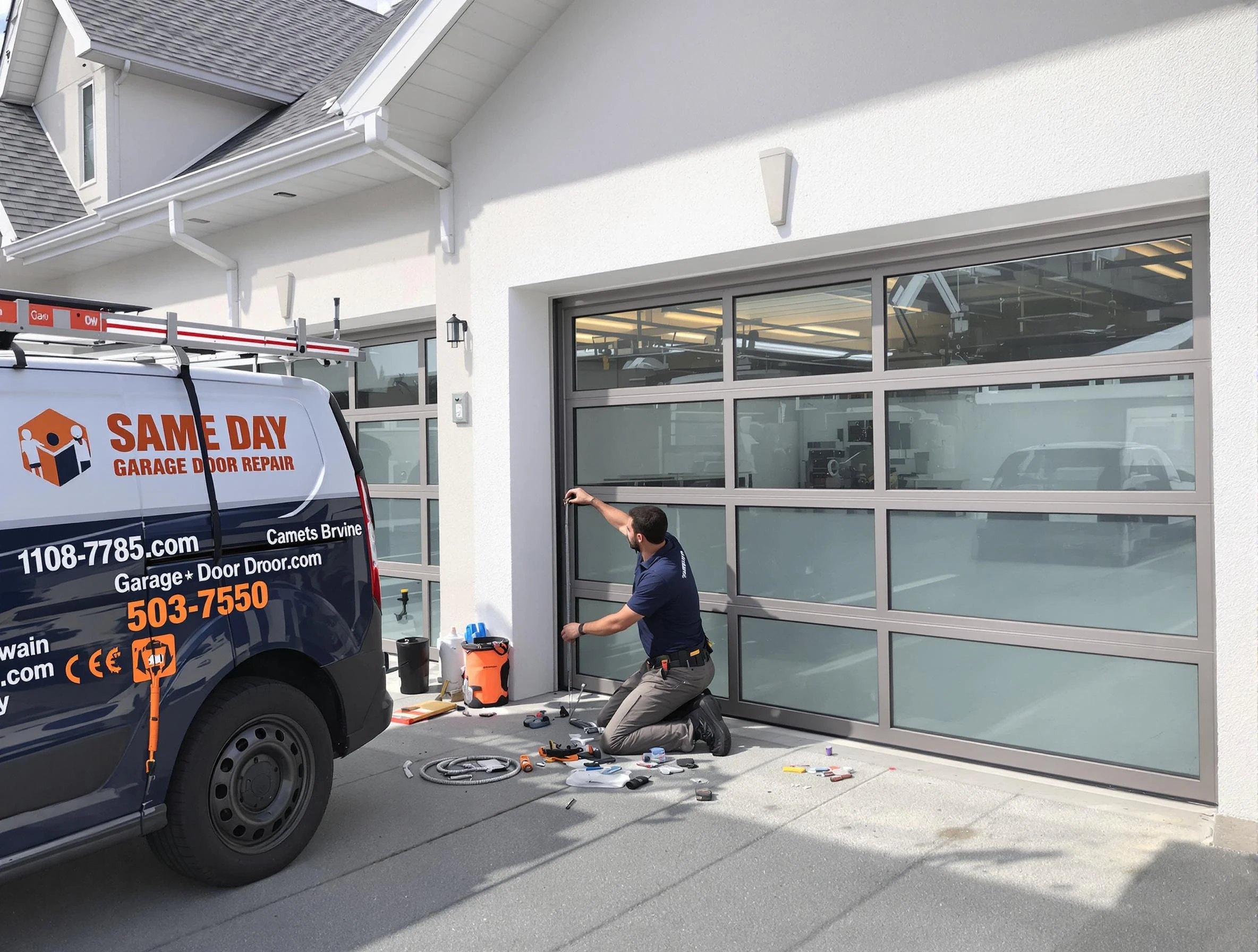 Same-day garage door repair service by Superior Garage Door Repair in Superior