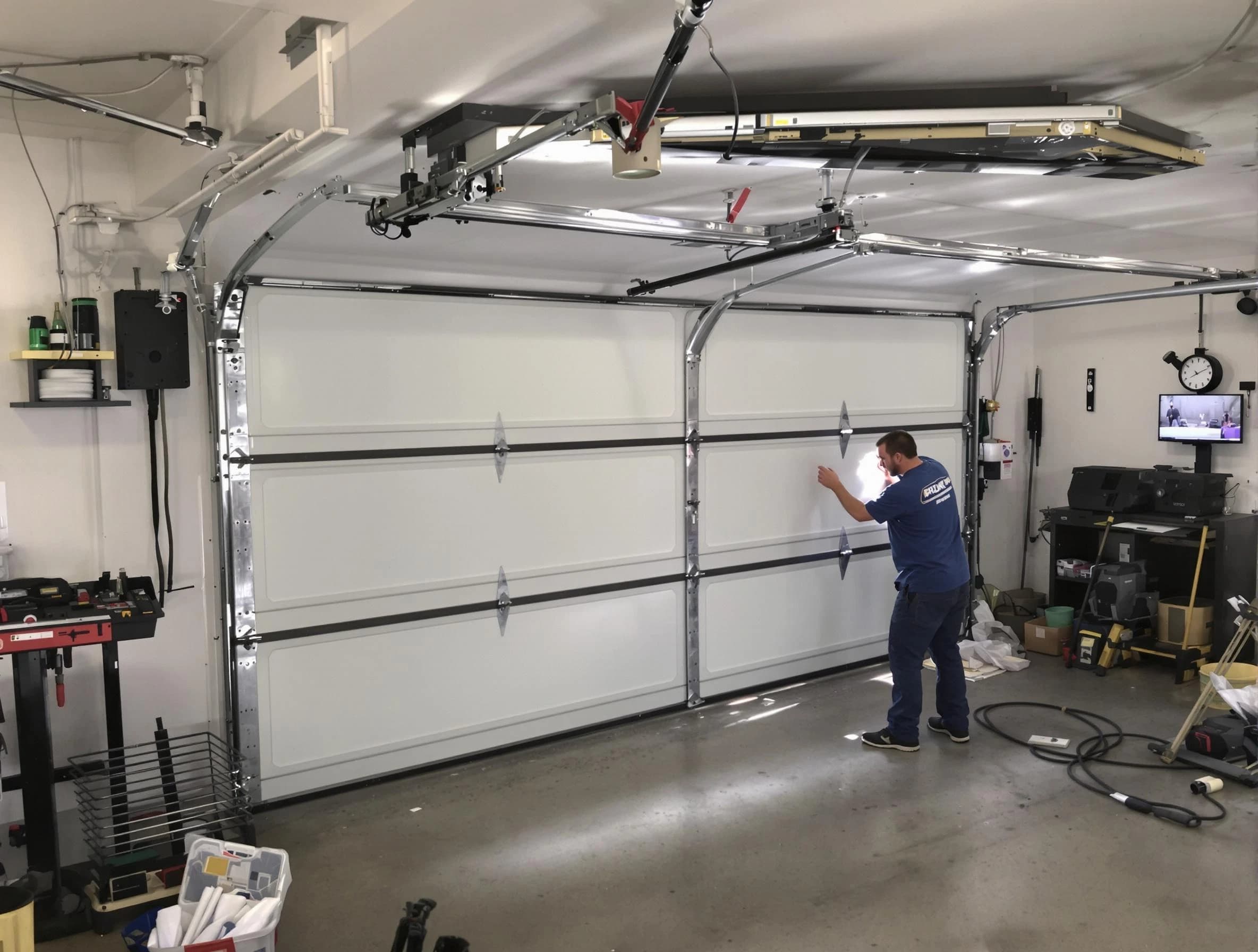 Professional garage door repair service by Superior Garage Door Repair in Superior