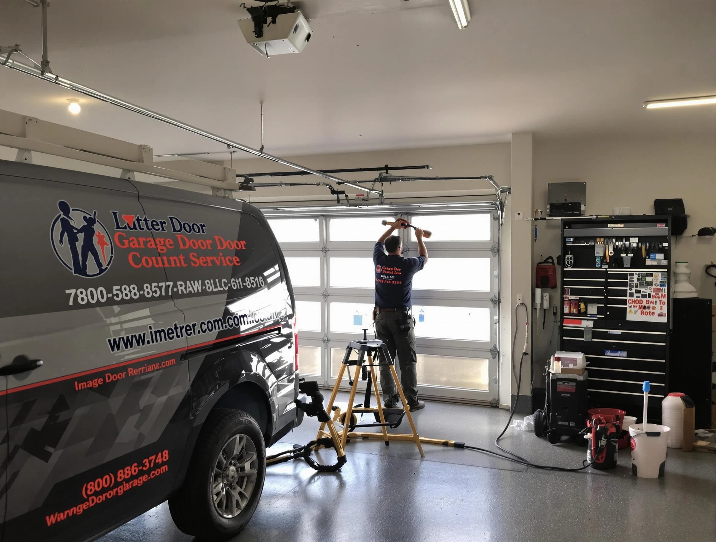 Superior Garage Door Repair rapid response team performing same-day repair in Superior