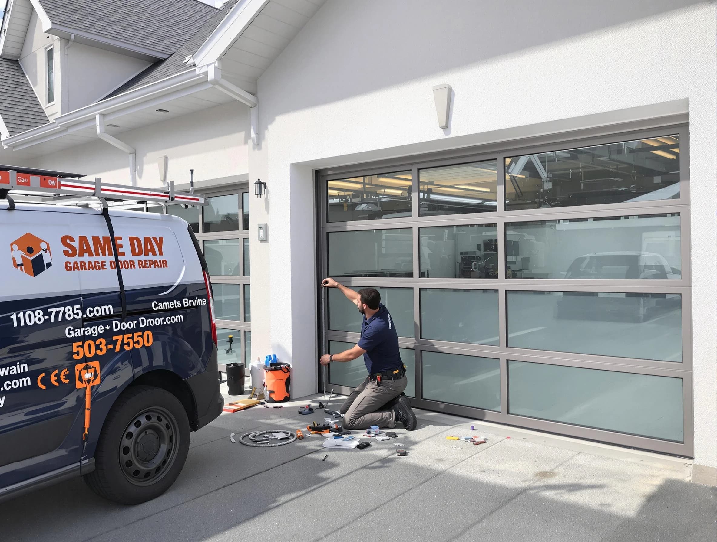 Same-day garage door repair service by Superior Garage Door Repair in Superior